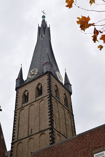 Lambertus Church in Düsseldorf, NRW, Germany