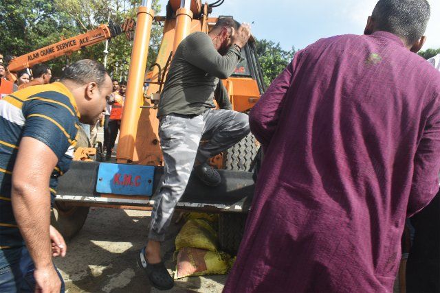 People were injured after a crane failure in brakes rammed civilians on the site. The incident occurred in Kolkata\