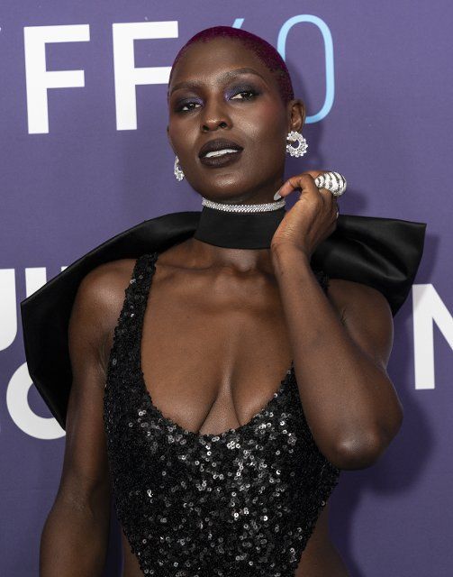 Jodie Turner-Smith attends screening of Netflix White Noise on Opening night at New York Film Festival at Alice Tully Hall (Photo by Lev Radin\/Pacific Press