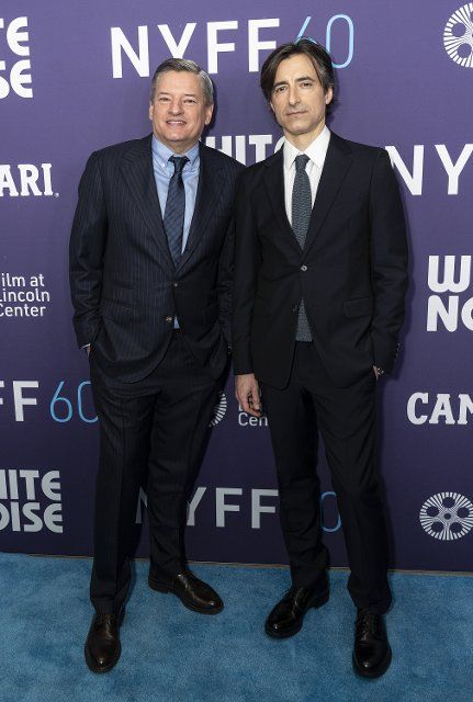 Ted Sarandos and Noah Baumbach attend screening of Netflix White Noise on Opening night at New York Film Festival at Alice Tully Hall (Photo by Lev Radin\/Pacific Press