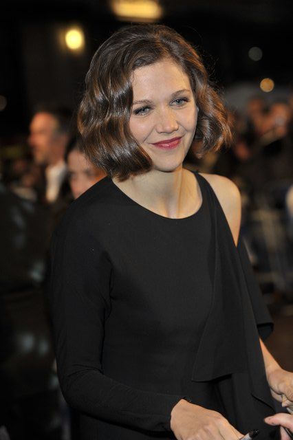 Maggie Gyllenhaal arriving for the World Premiere of Nanny McPhee and the Big Bang at the Odeon West End,Leicester Square.