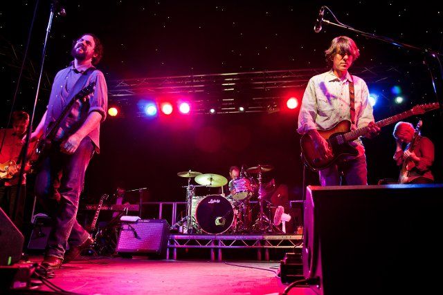 Picture shows: Drive-By Truckers performing at the Cathedral Quarter Arts Festival, Belfast on 2nd May 2011