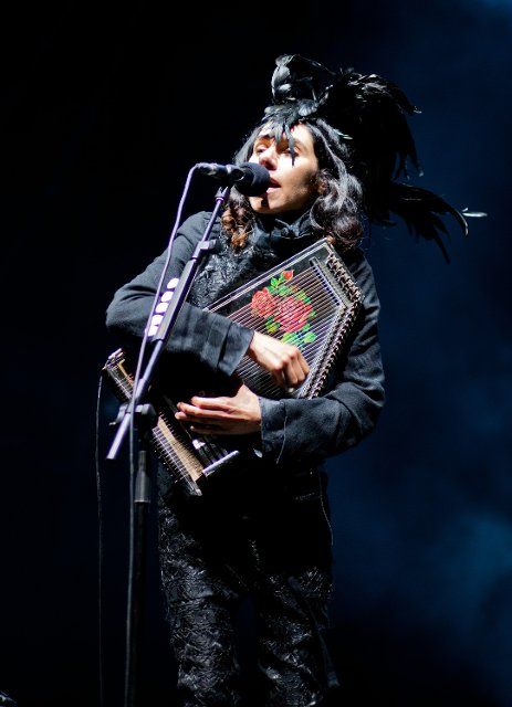 Picture shows: PJ Harvey performing at the Electric Picnic, Stradbally, Ireland on 2nd September 2011