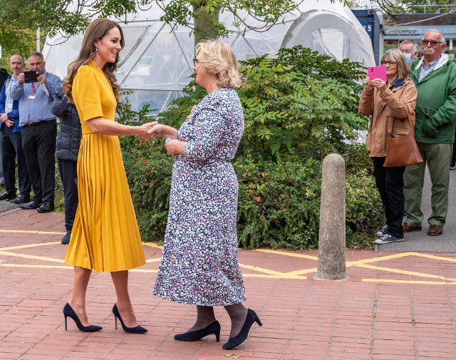 HRH The Princess of Wales visits the Royal Surrey County Hospital’s maternity unit to hear about the holistic support it provides to pregnant women and new mothers to ensure they receive the best possible care throughout and beyond their 