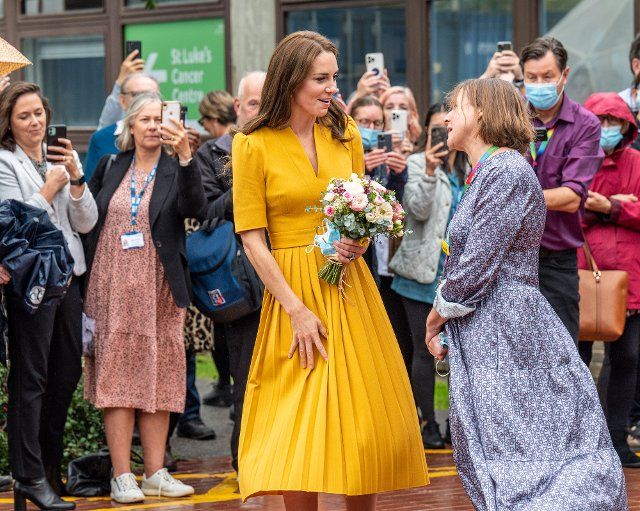 HRH The Princess of Wales visits the Royal Surrey County Hospital’s maternity unit to hear about the holistic support it provides to pregnant women and new mothers to ensure they receive the best possible care throughout and beyond their 
