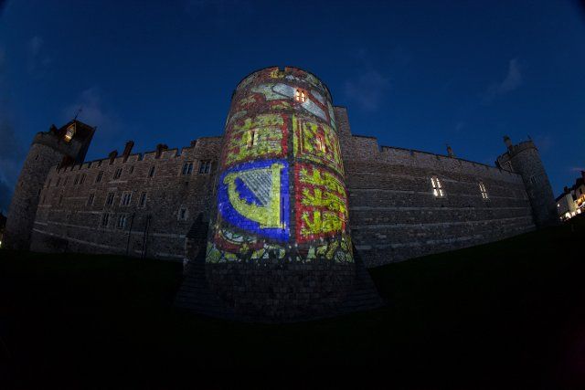The Garter Tower Illuminations, the first time they will have been projected on the castle since the sad passing of HM Queen Elizabeth who always gave her permission for the display. The world’s most recognised castle once again provides the 