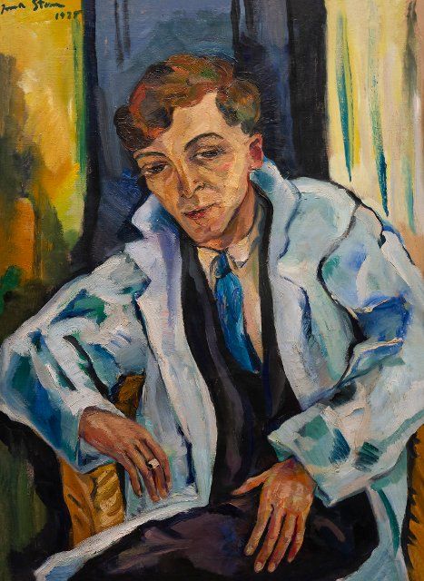 Portrait of Lancelot Hogben, Irma Stern, 1925, Berlin Neue Nationalgalerie, Berlin, Germany, Europe, Credit:Peter Barritt \/ Avalon