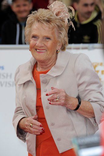 Nanny Pat arrives on the Red Carpet for The Philips British Academy Television Awards at Grosvenor House, on May 22, 2011 in London, England.