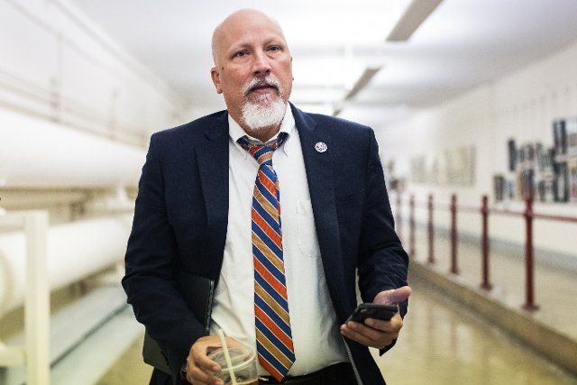 UNITED STATES - NOVEMBER 30: Rep. Chip Roy, R-Texas, is seen in the Cannon tunnel during a vote on Wednesday, November 30, 2022. (Tom Williams\/CQ Roll Call