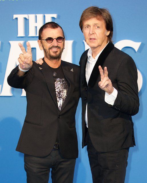 Paul McCartney and Ringo Star attend The Beatles Eight Days A Week: The Touring Years world film premiere Featuring: Ringo Starr, Paul McCartney Where: London, United Kingdom When: 15 Sep 2016 Credit: Phil Lewis\/WENN.com