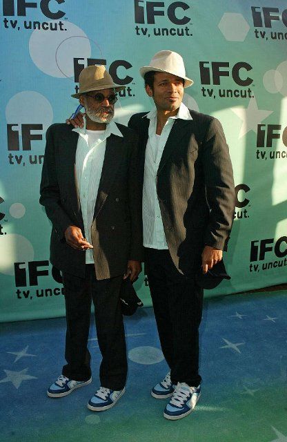 MELVIN and MARIO VAN PEEBLES 2005 IFC Independent Spirit Awards After-Party at Shutters on the Beach Santa Monica, California- 26.02.05 Credit: WENN