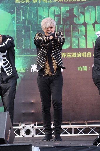 Singer Show Lo promotes his album Lion Roar in Taipei,China on Sunday December 8,2013.