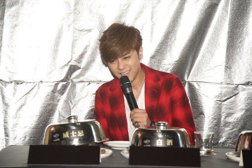 Singer Show Lo attends Live Tour DVD press conference in Taipei,China on August 20,2014.