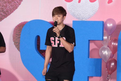 Singer Show Lo holds fans party in Taipei,China on Sunday July 27,2014.