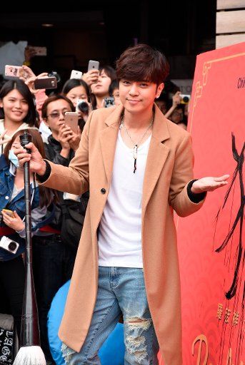 Show Lo promotes his new album Reality Show in Taipei, Taiwan, China on 10th January, 2016.