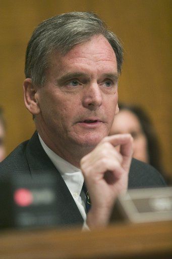 US Senator Judd Gregg (R - NH) asks a question during hearing before the Senate Health Education Labor and Pensions Committee about  "Pharmaceutical Market Access and Drug Safety Act of 2005." on Capitol Hill in Washington April 19 2005. (UPI...