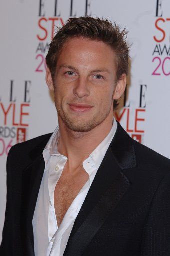 British formula 1 driver Jenson Button attends the Elle style awards at The Atlantis in London on February 20 2006.(UPI Photo\/Rune Hellestad) 