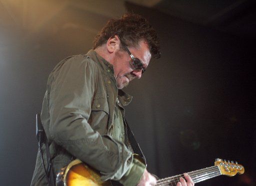 Tim Farriss of the rock group INXS performs in concert at the Pala Indian Reservation and Casino in Pala CA on January 25 2006.   (UPI Photo\/Roger Williams)