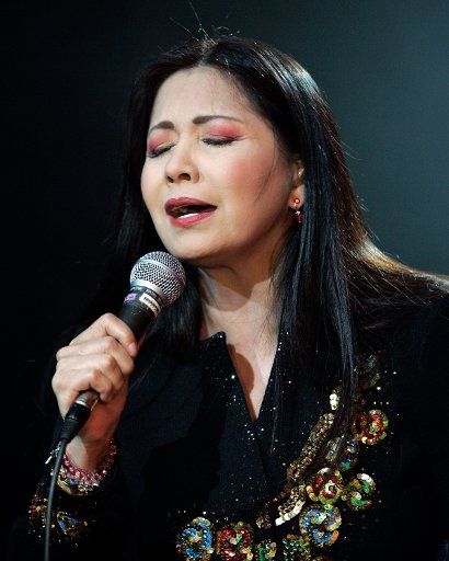 Mexican superstar Ana Gabriel performs in concert at the Seminole Hard Rock Hotel and Casino in Hollywood Florida on May 17 2006. (UPI Photo\/Michael Bush)