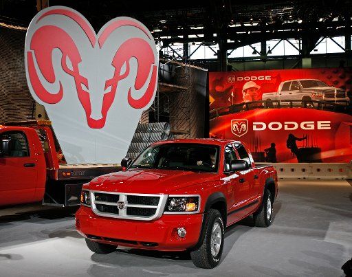 Dodge unveils the 2008 Dakota at the 2007 Chicago Auto Show on February 7 2007 in Chicago. Dodge\