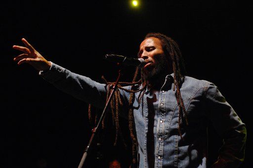 Jamaican reggae artist Ziggy Marley performs at Shepherd\