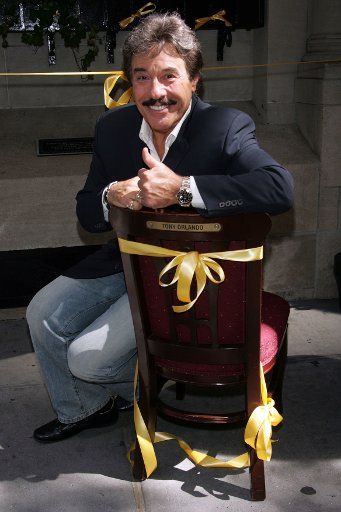 Tony Orlando is honored after shedding 100 pounds at the Friars Club in New York on September 2 2008. (UPI Photo\/Laura Cavanaugh)