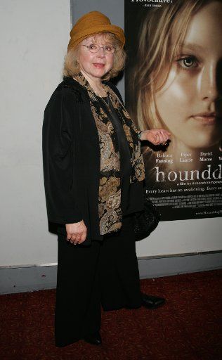 Piper Laurie arrives for the premiere of "Hounddog" at the Village East Cinemas in New York on September 16 2008. (UPI Photo\/Laura Cavanaugh)