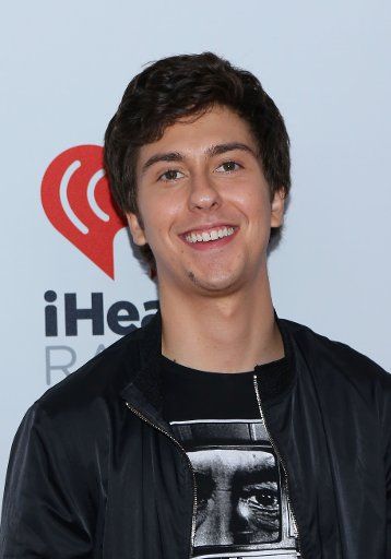 Nat Wolff arrives for the iHeartRadio Music Festival at the MGM Grand in Las Vegas, Nevada on September 19, 2015. Photo by James Atoa\/