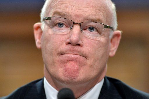 Secret Service Director Joseph Clancy testifies during a House Homeland Security Subcommittee hearing on the Secret Service budget, on Capitol Hill in Washington, D.C. on March 17, 2015. Clancy answered questions on the recent allegations of ...