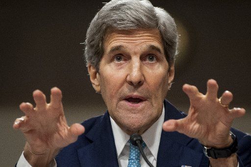 Secretary of State John Kerry testifies before the Senate Foreign Relations Committee about the Iran Nuclear Agreement on July 23, 2015 in Washington, D.C. Photo by Pete Marovich\/