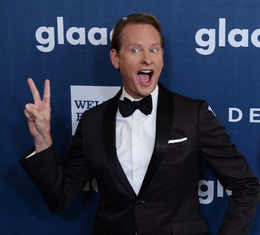 Actor Scott Turner Schofield attends the 27th annual GLAAD Media Awards at the Beverly Hilton Hotel in Beverly Hills, California on April 2, 2016. Photo by Jim Ruymen\/