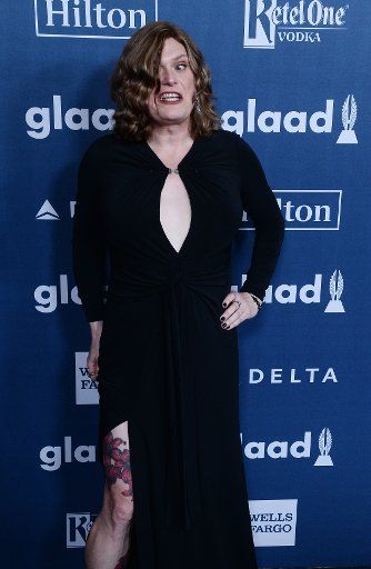 Writer\/director Lilly Wachowski attends the 27th annual GLAAD Media Awards at the Beverly Hilton Hotel in Beverly Hills, California on April 2, 2016. Photo by Jim Ruymen\/