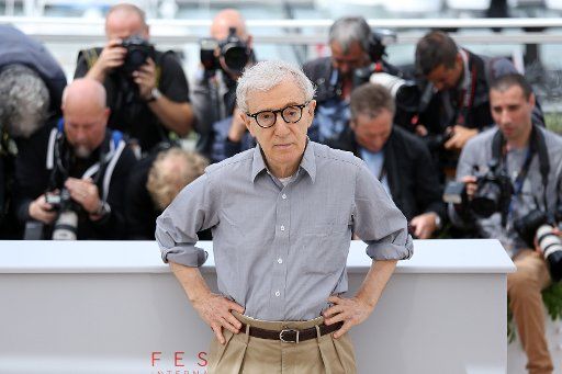 Woody Allen arrives at a photocall for the film "Cafe Society" during the 69th annual Cannes International Film Festival in Cannes, France on May 11, 2016. Photo by David Silpa\/