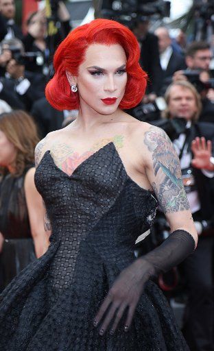 Miss Fame arrives on the red carpet before the screening of the film "The BFG" at the 69th annual Cannes International Film Festival in Cannes, France on May 14, 2016. Photo by David Silpa\/