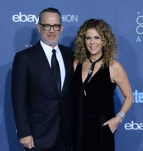 Actor Tom Hanks and his wife, actress Rita Wilson attend the 22nd annual Critics\