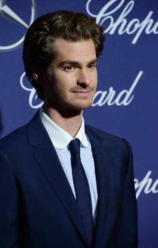 Actor Andrew Garfield attends the 28th annual Palm Springs International Film Festival awards gala at the Palm Springs Convention Center in Palm Springs, California on January 2, 2017. Photo by Jim Ruymen\/
