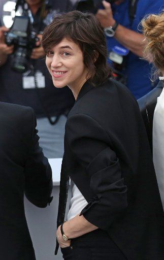 Charlotte Gainsbourg arrives at a photocall for the film "Les Fantomes dÕIsmael (Ismael\