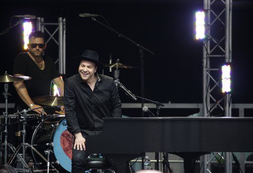 Gavin DeGraw performs on Fox and Friends All American Summer Concert Series in New York City on June 23, 2017. Photo by John Angelillo\/