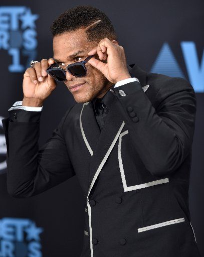 Singer-songwriter Maxwell attends the 17th annual BET Awards at Microsoft Theater in Los Angeles on June 25, 2017. The ceremony celebrates achievements in entertainment and honors music, sports, television, and movies released between April 1, 2016 ...