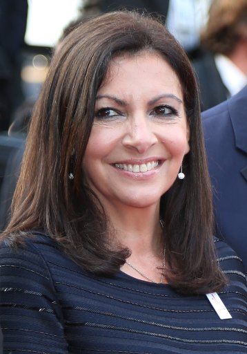 Paris Mayor Anne Hidalgo arrives on the red carpet before the screening of the film "The Beguiled" during the 70th annual Cannes International Film Festival in Cannes, France on May 24, 2017. Photo by David Silpa\/