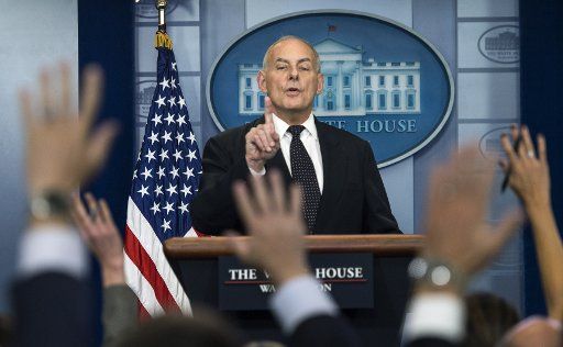 White House Chief of Staff John Kelly speaks about President Trump\