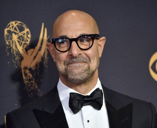 Actor Stanley Tucci arrives for the 69th annual Primetime Emmy Awards at Microsoft Theater in Los Angeles on September 17, 2017. Photo by Christine Chew\/