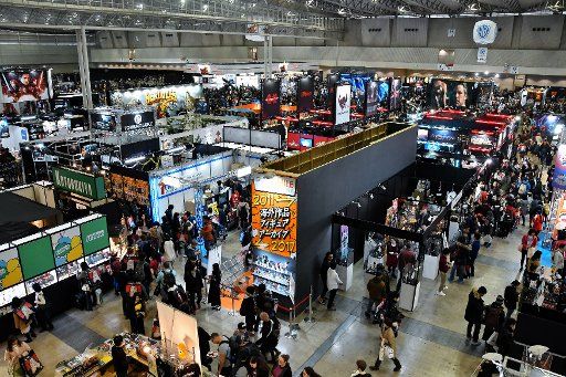 Thousands of fans visit the Tokyo Comic Con 2017 in Chiba, Japan on December 2, 2017. Photo by keizo Mori\/