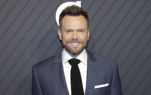 Joel McHale arrives on the red carpet at the Sports Illustrated 2017 Sportsperson of the Year Show on December 5, 2017 at Barclays Center in New York City. Photo by John Angelillo\/