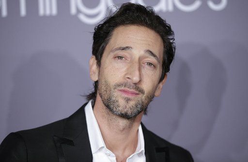 Adrien Brody arrives on the red carpet at the 2018 amfAR Gala New York at Cipriani Wall Street on February 7, 2018 in New York City. Photo by John Angelillo\/
