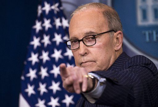 Larry Kudlow, Director of the National Economic Council, speaks on President Trump\