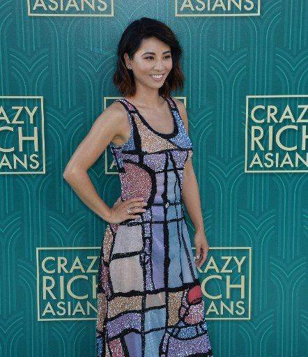 Cast member Jing Lusi attends the premiere of the motion picture comedy "Crazy Rich Asians" at the TCL Chinese Theatre in the Hollywood section of Los Angeles on July 7, 2018. The story follows Rachel Chu (Wu), an American-born Chinese economics professor, who travels to her boyfriend Nick\