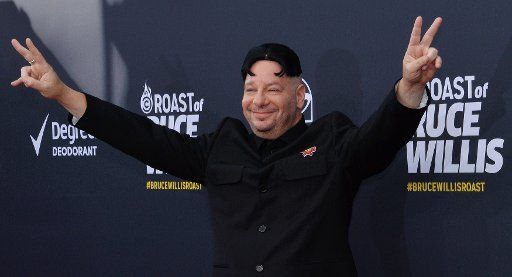 Comdian Jeff Ross arrives for Comedy Central\