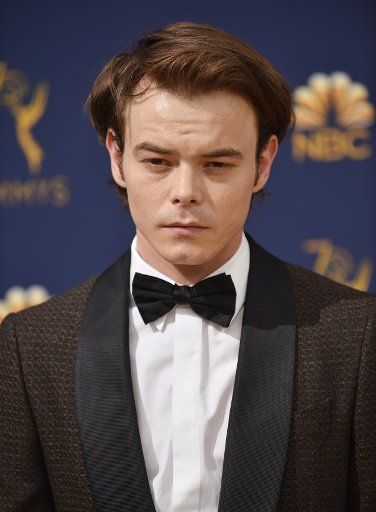Actor Charlie Heaton attends the 70th annual Primetime Emmy Award at the Microsoft Theater in downtown Los Angeles on September 17, 2018. Photo by Christine Chew\/