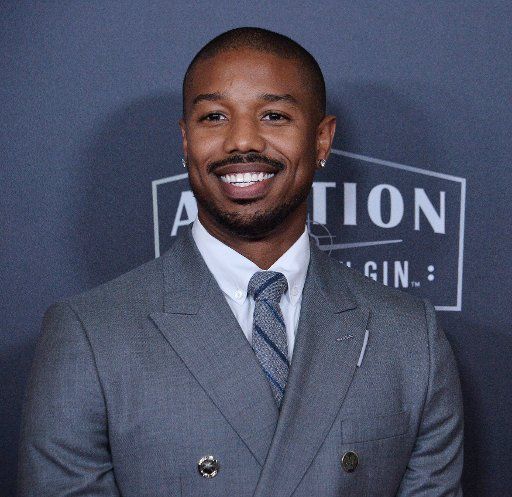 Actor Michael B. Jordan arrives for the 22nd annual Hollywood Film Awards in Beverly Hills, California on November 4, 2018. Photo by Jim Ruymen\/
